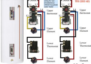 Hot Water Tank thermostat Wiring Diagram Get Both Upper &lower therm O Disc thermostat 4 2 Element