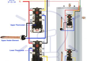 Hot Water Tank thermostat Wiring Diagram How to Wire 3 Phase Simultaneous Water Heater thermostat