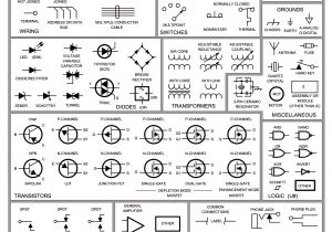 How to Read A Wiring Diagram Symbols Electrical Schematic Symbols Circuit Symbols Schematics Wiring