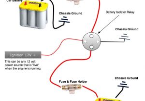 How to Wire A Battery isolator Diagram Wiring Second Battery Oznium forum