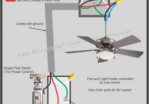 How to Wire A Ceiling Fan with Light Switch Diagram Hunter Ceiling Fan Wiring Diagram Red Wire Wiring Diagrams