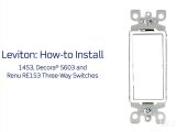 How to Wire A Double Pole Switch Diagram Leviton Presents How to Install A Three Way Switch Youtube How to Wire A Double Pole Switch Diagram Leviton Presents How to Install A Three Way Switch Youtube