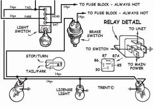 How to Wire A Hot Rod Diagram Hot Rod Headlight Wiring Diagram Schema Diagram Database