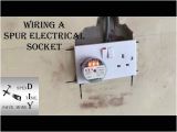 How to Wire A Spur socket Diagram How to Wire A Spur Electrical socket Uk Youtube