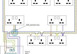 How to Wire A Spur socket Diagram Wiring A House Ring Main Wiring Diagram View