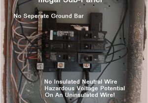 How to Wire A Subpanel Diagram Wiring Ground In Subpanel Auto Diagram Database