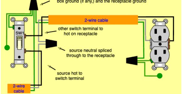 How to Wire A Switched Outlet Diagram Hot Switch Schematic Wiring Diagram Wiring Diagram Note