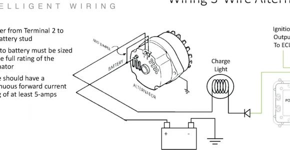 How to Wire An Alternator Diagram 5 Wire Gm Alternator Wiring Wiring Diagram Centre