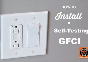 How to Wire An Outlet to A Switch Diagram How to Install A Gfci Outlet Like A Pro by Home Repair Tutor
