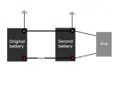 How to Wire Two Amps together Diagram Adding A Second Car Battery for High End Audio How to Wire Two Amps together Diagram Adding A Second Car Battery for High End Audio