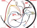 Howhit 150cc Wiring Diagram Engine Wiring Harness for Gy6 150cc Engine