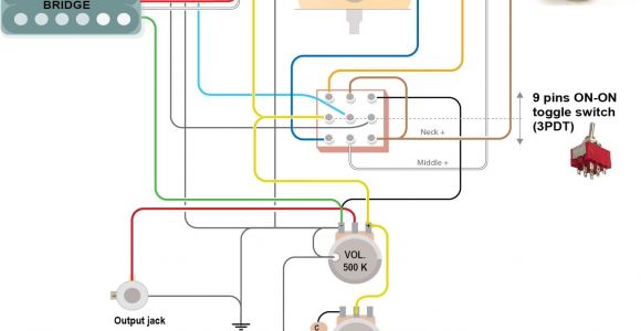 Hss Wiring Diagram 5 Way Switch Ibanez Az Series Hss Dyna Mix9 Diagram Guitar Tech Guitar
