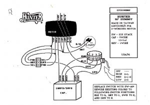 Hunter 3 Speed Fan Switch Wiring Diagram Hunter Ceiling Fan Switch Wiring Diagram Wiring Diagram Center