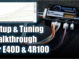 Hurst Electric solenoid Shifter Wiring Diagram Setup Tuning Walkthrough for ford E4od 4r100 Transmissions Quick 4 Quick 2