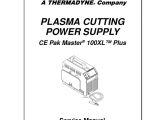 Hypertherm Powermax 1650 Wiring Diagram thermal Dynamics Pakmaster 100 Xl Plus Service Manual Hypertherm Powermax 1650 Wiring Diagram thermal Dynamics Pakmaster 100 Xl Plus Service Manual