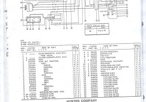 Hyster forklift Starter Wiring Diagram Hyster Wiring Diagram Wiring Diagram Technic