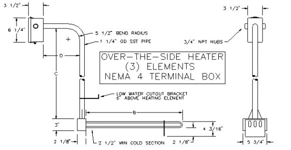 Indeeco Immersion Heater Wiring Diagram Freeze Protection Of Cooling tower Basins