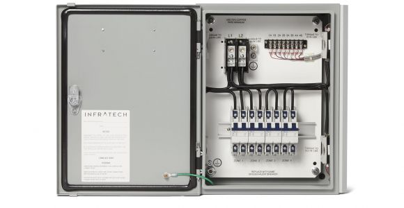 Infratech Heater Wiring Diagram Infratech 5 Relay Panel for Electric Heater 30 4055