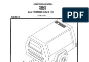 Ingersoll Rand 185 Air Compressor Wiring Diagram Ingersoll Rand P100wd P125wd Valve Switch