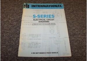 International 7600 Wiring Diagrams International S Series S2500 S2600 Truck Electrical Circuit Diagram