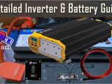 Inverter Wiring Diagram for Rv Detailed 12v Inverter Battery Wiring Guide Campervan Motorhome