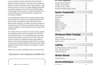 Iota Dls 55 Wiring Diagram solar Electric Catalog Table Of Contents Jbs solar and Wind