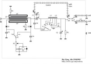 Iota isl 54 Wiring Diagram Acoplador De Antena Hf 6m Antenna Tuner Preselector and