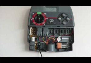 Irrigation Controller Wiring Diagram Troubleshooting No Power to Lawn Sprinkler Timer Unit Youtube