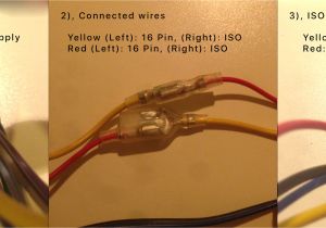 Iso Cable Wiring Diagram Electrical Reversed Ignition and Constant Wires Motor Vehicle