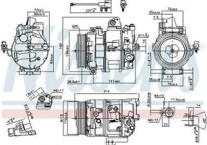 Jaguar E Type 4.2 Wiring Diagram Jaguar Klimakompressor