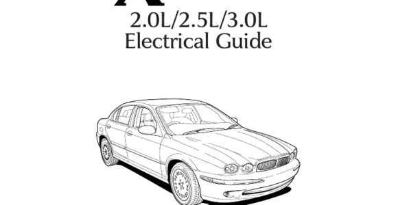 Jaguar X Type Wiring Diagram Pdf Jaguar X Type 2001 2 0l 2 5l 3 0l Electrical Guide