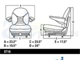 John Deere 2500e Wiring Diagram John Deere High Back Industrial Seat W Suspension