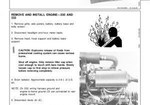 John Deere 332 Wiring Diagram John Deere 332 Lawn Garden Tractor Service Repair Manual