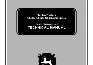 John Deere 345 Wiring Diagram John Deere Gx345 Lawn Garden Tractor Service Repair Manual John Deere 345 Wiring Diagram John Deere Gx345 Lawn Garden Tractor Service Repair Manual