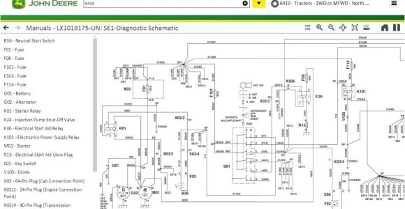John Deere 825i Wiring Diagram Manual Wiring Diagrams toddler Fonar Tractor John Gator Hpx Old