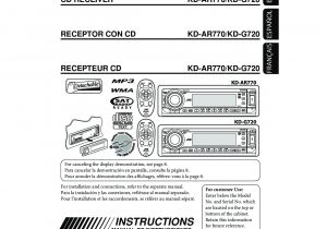 Jvc Kd S690 Wiring Diagram Jvc Kd G720 Kd Ar770 User Manual