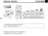 Jvc Kd X260bt Wiring Diagram Kd Sv3305 Jvc Mobile Car Stereo Vcd Cd Receiver Manual