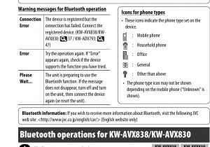 Jvc Kw Avx810 Wiring Diagram Jvc Blu Ray Player Kw Avx838 Users Manual 105avx830