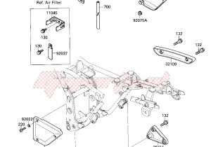 Kawasaki 454 Ltd Wiring Diagram Oem Parts Kawasaki Motorcycle El 250 B Eliminator B2 B3