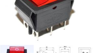 Kcd4 Rocker Switch Wiring Diagram 6 Pin Kcd4 202n On Off Rocker Switch Dpdt 16a 250v