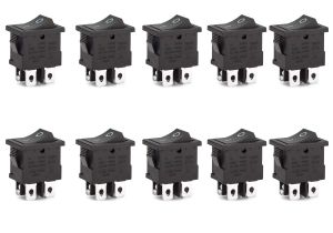 Kcd4 Rocker Switch Wiring Diagram Diyhz 10 Pcs Environmental Protection Boat Rocker Switch Ac 6a 250v