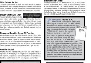 Kdc Mp438u Wiring Diagram Kenwood Amped Xr S17p Users Manual