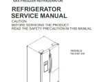 Kenmore Elite Refrigerator Wiring Diagram Kenmore 795 51832 51833 51839 Refrigerator Service and
