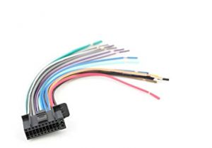 Kenwood Dnx6180 Wiring Diagram Kenwood Excelon Wire Power Harness Cord 22 Pin Ddx Dnx by Xtenzi Cables