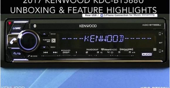 Kenwood Kdc Bt368u Wiring Diagram Kenwood Kdc Bt568u 2017 Audio Receiver Unboxing Feature Highlights