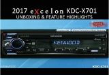 Kenwood Kdc Bt372u Wiring Diagram Kenwood Excelon Kdc X701 2017 Audio Receiver Unboxing Feature Highlights