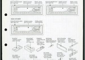 Kenwood Kdc Mp239 Wiring Diagram Kenwood Kdc X617 6090r Ry 7018 original Service Manual Diagram