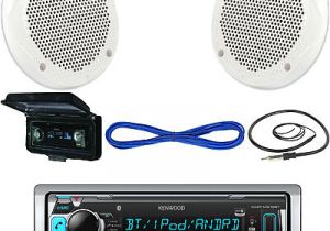Kenwood Kmr M318bt Wiring Diagram Kmr M318bt Boat Mp3 Usb Pandora Bluetooth Player 4 Enrock Speakers