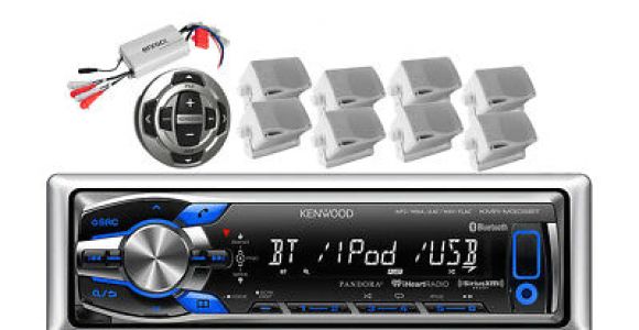 Kenwood Kmr M318bt Wiring Diagram Kmr M318bt Boat Mp3 Usb Pandora Bluetooth Player 4 Enrock Speakers