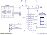 Keyboard Wiring Diagram Interfacing Hex Keypad to 8051 Circuit Diagram and assembly Program Keyboard Wiring Diagram Interfacing Hex Keypad to 8051 Circuit Diagram and assembly Program